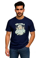 Gen Z Quote Graphic Regular T-Shirt for Men | 100% Cotton | 180 GSM | Tee Firm
