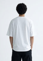 Anime Oni Mask Graphic Oversized T-Shirt for Men | 100% Cotton | 220 GSM | Tee Firm