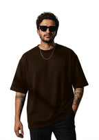 Colorful Owl Graphic Oversized T-Shirt for Men | 100% Cotton | 220 GSM | Tee Firm
