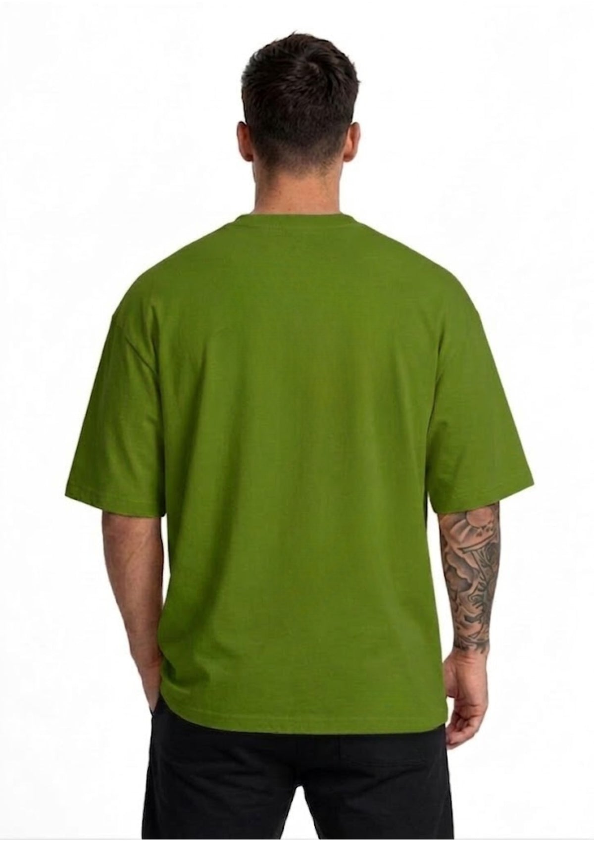Anime Warrior Graphic Oversized T-Shirt for Men | 100% Cotton | 220 GSM | Tee Firm