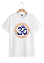 Premium Om Graphic Oversized T-Shirt for Men | 100% Cotton | 220 GSM | Tee Firm